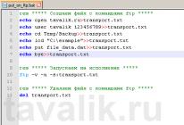 Автоматизированная загрузка файлов на FTP и отправка файлов на электронную почту Почему лучше скачать клиент, чем использовать CMD